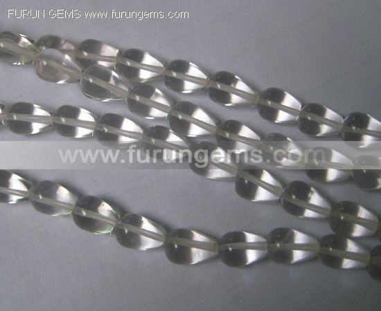 crystal 6x10mm drop beads