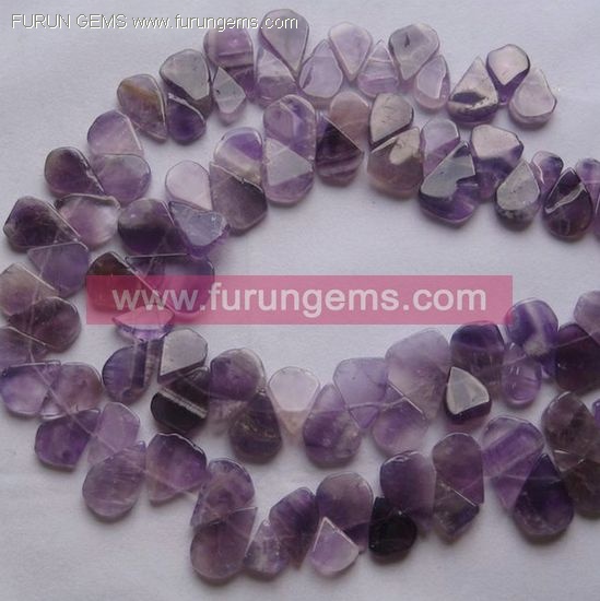 Amethyst faceted round beads 12mm