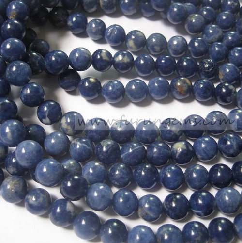 sodalite round beads 8mm (many sizes available)