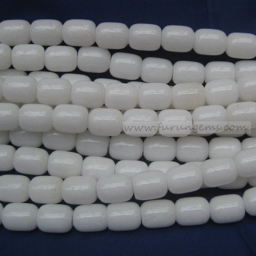 white jade tube beads 2mm hole