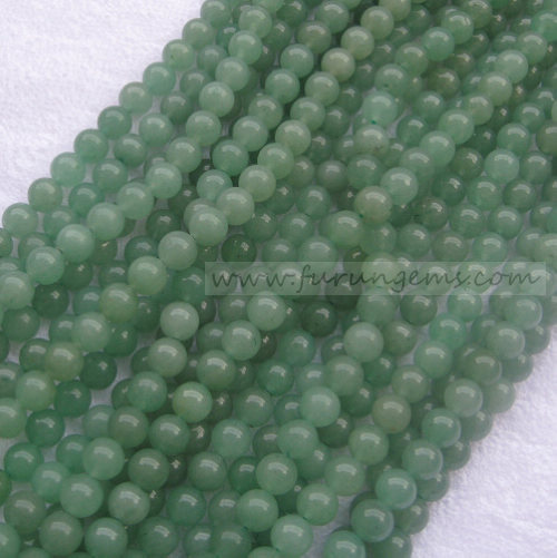 green aventurine 8mm round beads good quality