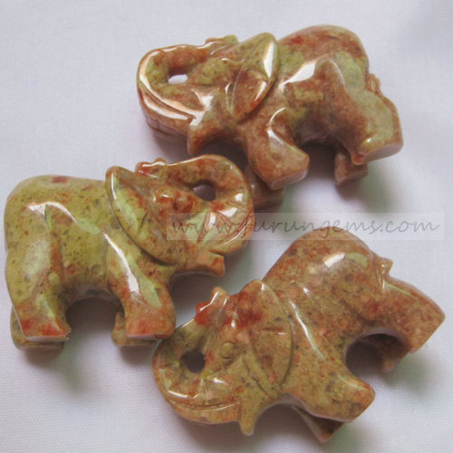 unakite elephants