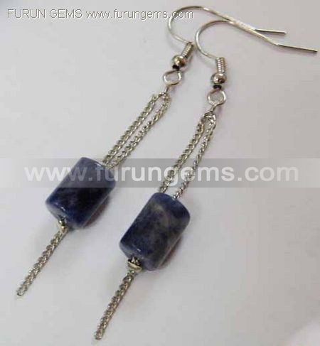 Sodalite earring