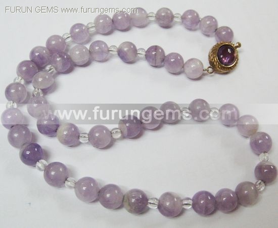 Amethyst necklace