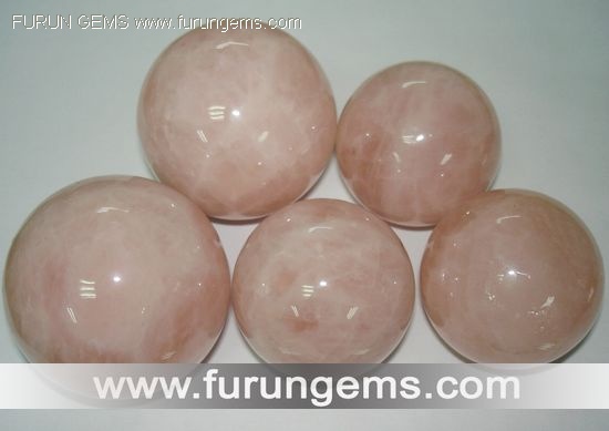 rose quartz sphere