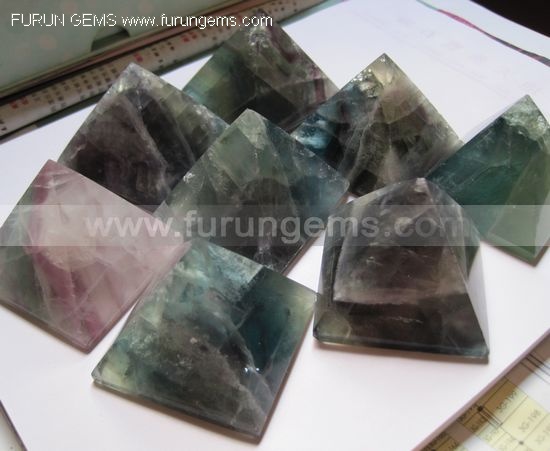 fluorite pyramid