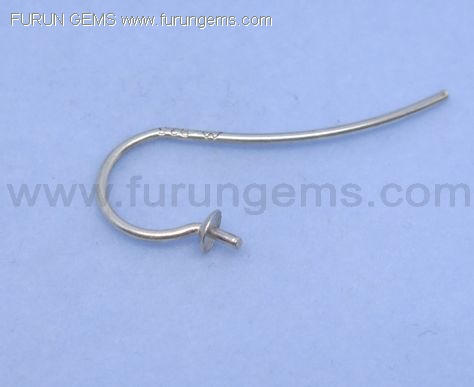 silver 925 earring hook