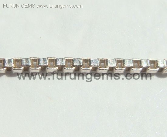 silver 925 square chains