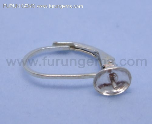 silver 925 earring hook