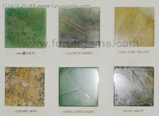 gemstone slab tiles