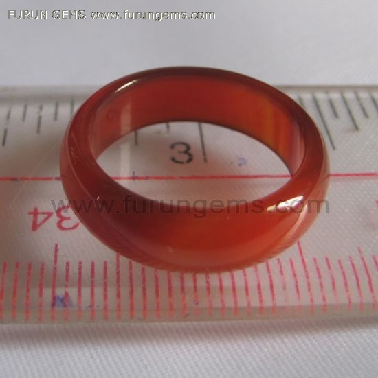 red agate ring