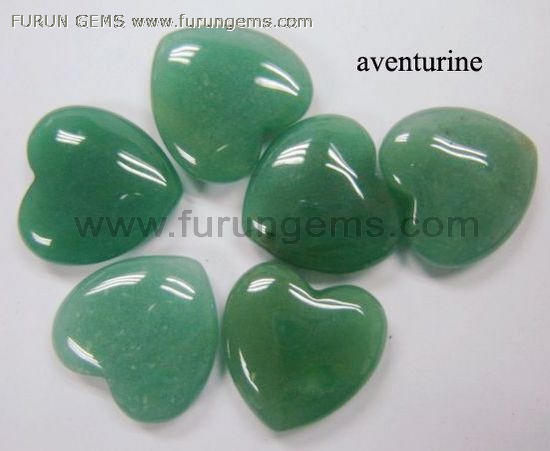 aventurine puff heart