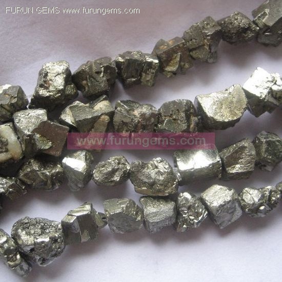 pyrite rough nugget/tumble