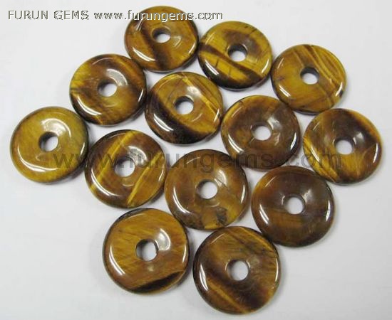 yellow tiger eye donut