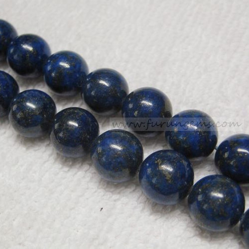 10mm Lapis A round beads
