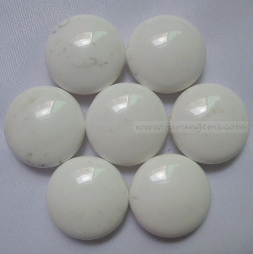 magnesite bi-convex go stone 190pcs/set