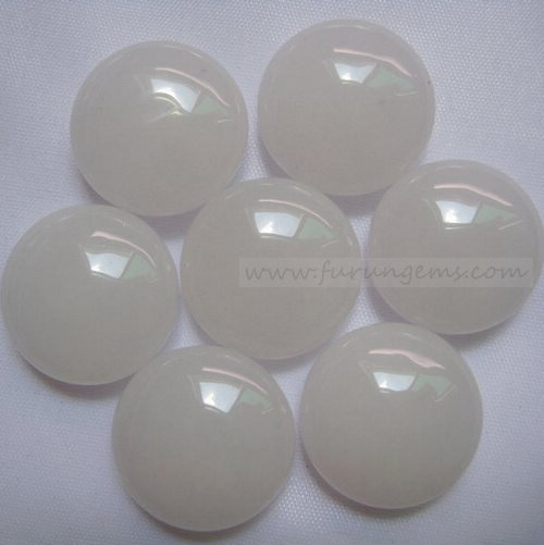 white jade bi-convex go stone 190pcs/set