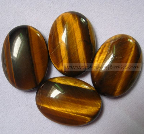tiger eye oval cabochons 18x25mm