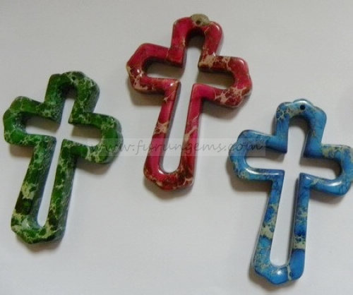 Imperial jasper cross