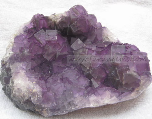 purple fluorite specimen