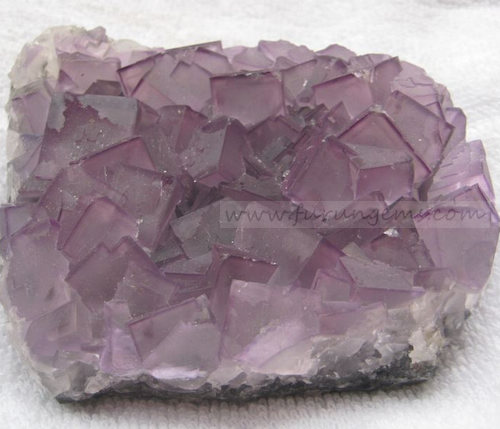 purple fluorite specimen
