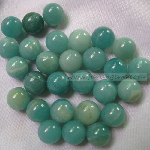 amazonite sphere/ball 12mm ,no hole