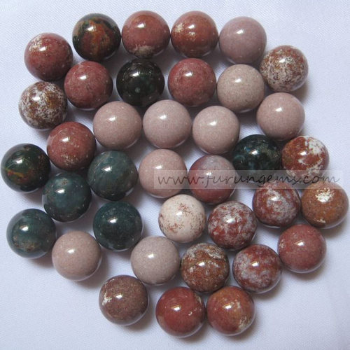 ocean jasper sphere/ball 12mm ,no hole