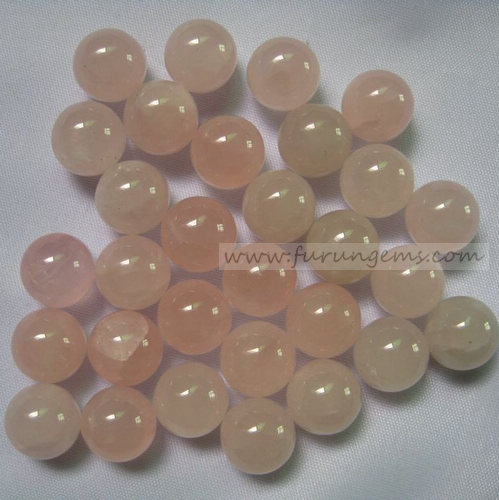 rose quartz sphere/ball 12mm ,no hole