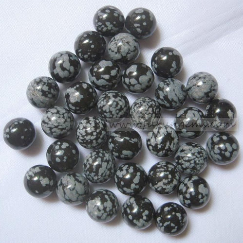 snowflake obsidian sphere/ball 12mm ,no hole
