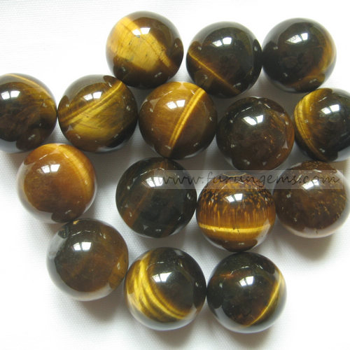 tiger eye sphere/ball 16mm ,no hole