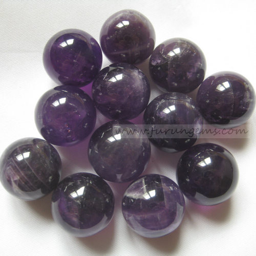 amethyst 18mm sphere/ball ,no hole