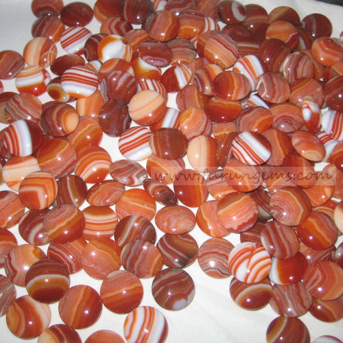 stripe red agate go stone 10x21.5mm