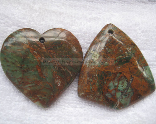 ocean agate pendant