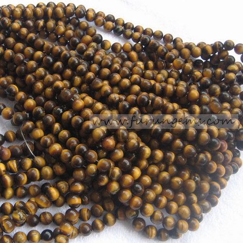 tiger eye 8mm round beads