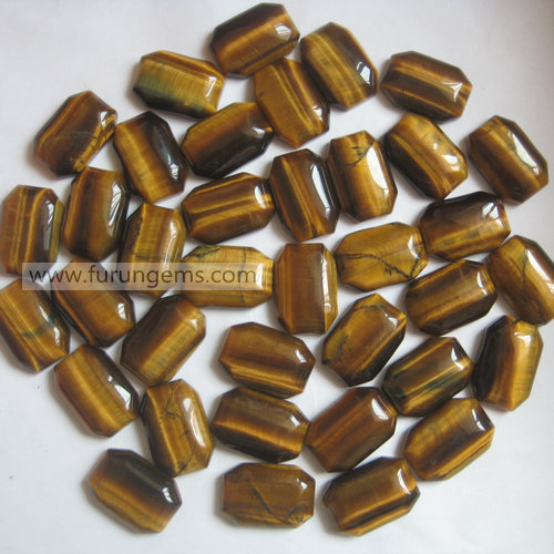 tiger eye octangle cab 25x18mm