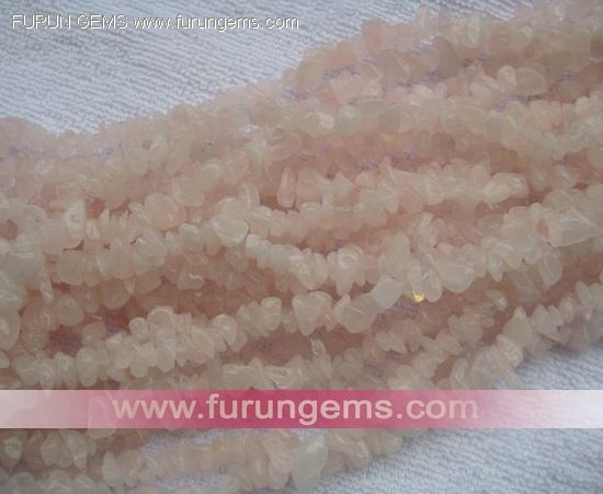 rose quartz chips 5-7mm